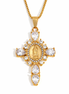 Crystal Cross Necklace
