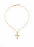 Rose Cross Necklace