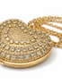 Mini Crystal Heart Clutch